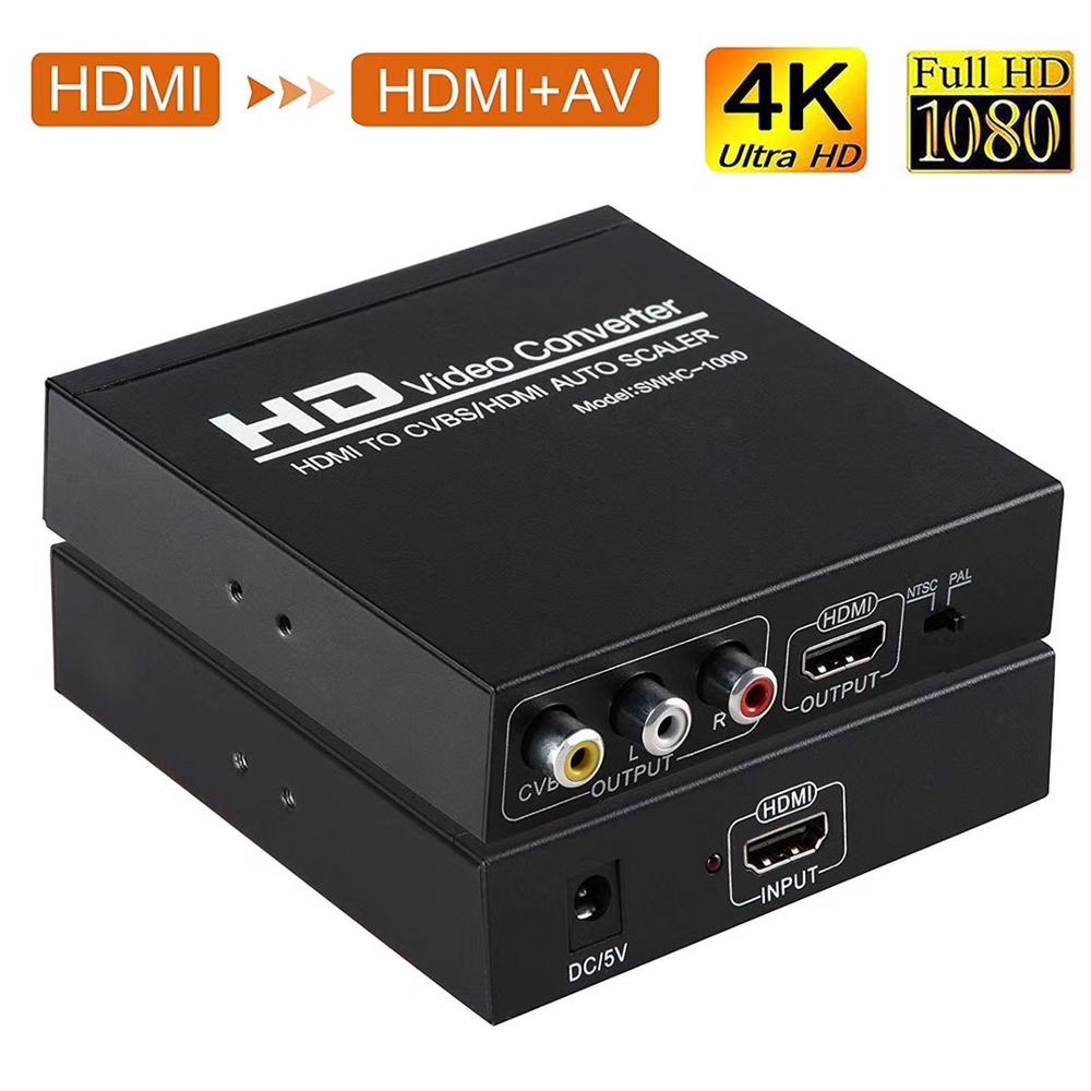 HD IQ3 Video Converter HDMI to HDMI+ RCA Best Works for Foxtel IQ3